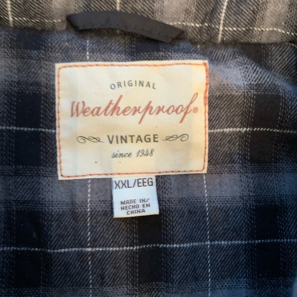- NWT Weatherproof mens vest with flannel lining Size inside pocket XXL - Picture 6 of 16